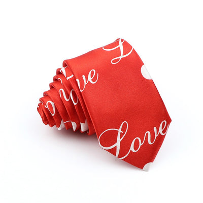 Krawat walentynkowy