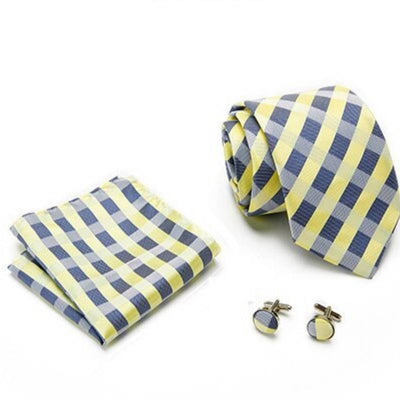 Żółty I Niebieski Krawat