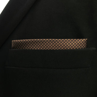 Ciemnobrązowy krawat