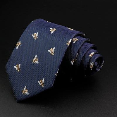krawat pszczoły