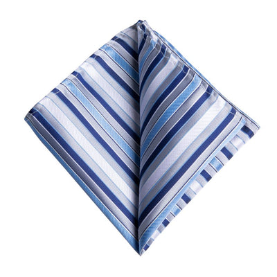 Niebiesko-szary krawat