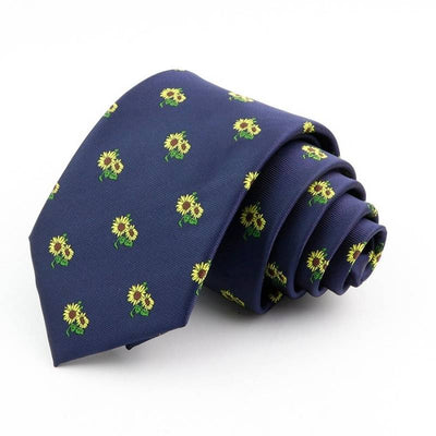 Słonecznikowy krawat