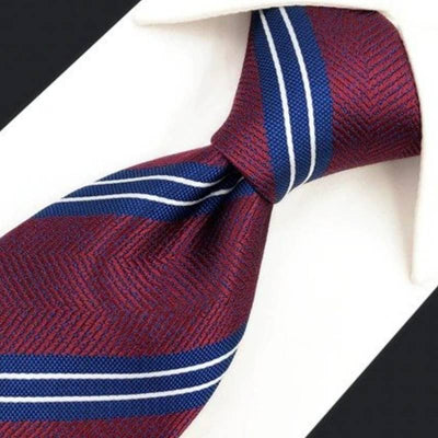Czerwony Niebieski Krawat