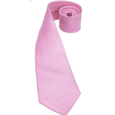 Różowy Jedwabny Krawat