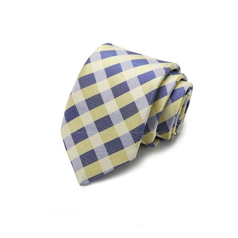 Żółty I Niebieski Krawat