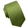 Anyżowy zielony krawat dla mężczyzn