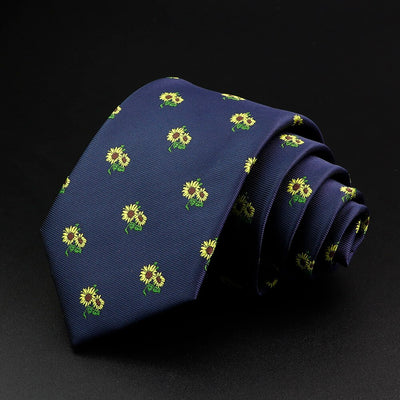 Słonecznikowy krawat