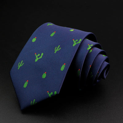 Krawat w kaktusy