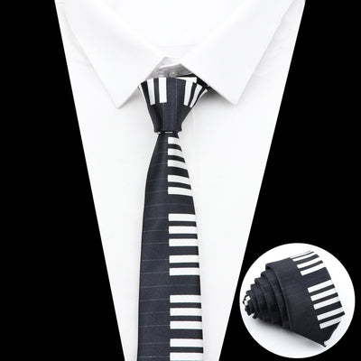 Krawat z fantazją muzyczną