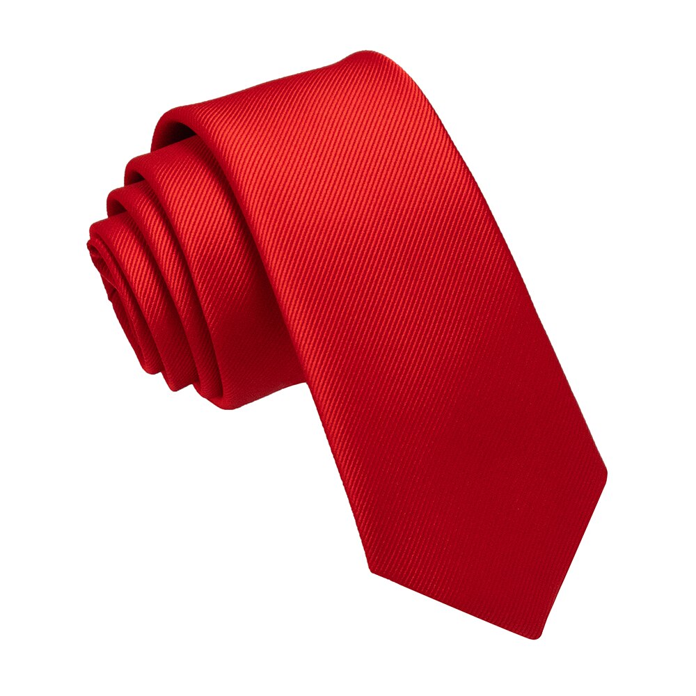 Świetny czerwony krawat