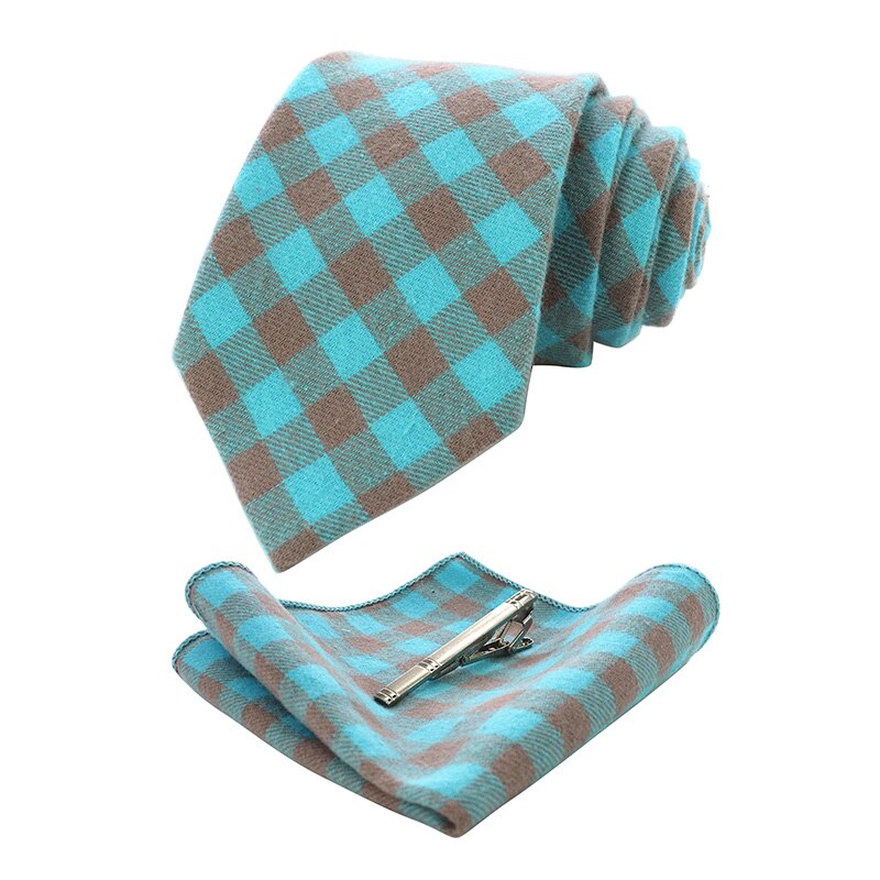 Niebieski I Szary Krawat