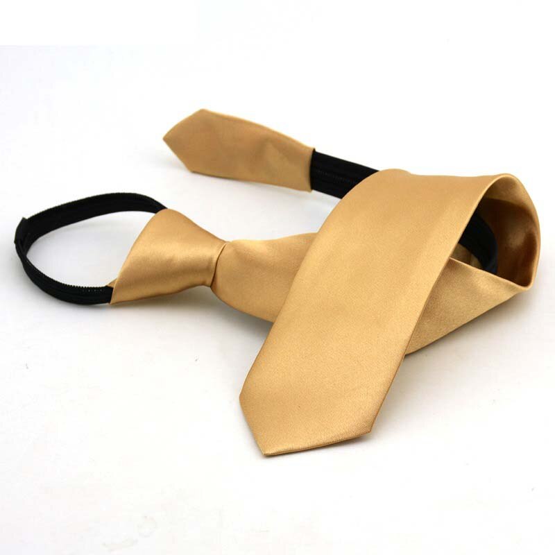 Beżowy krawat dla chłopca