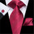 Zwykły krawat w czerwone paski