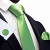 Wodny Zielony Krawat