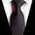 Granatowo-brązowy krawat w kropki