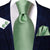 Zwykły zielony krawat pistacjowy