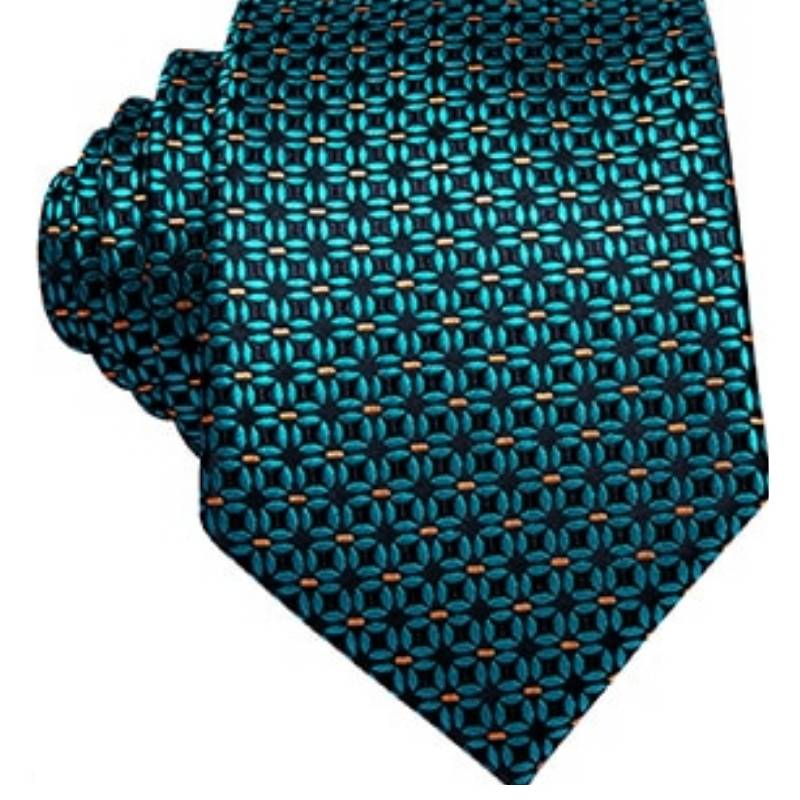 Zielony I żółty Krawat