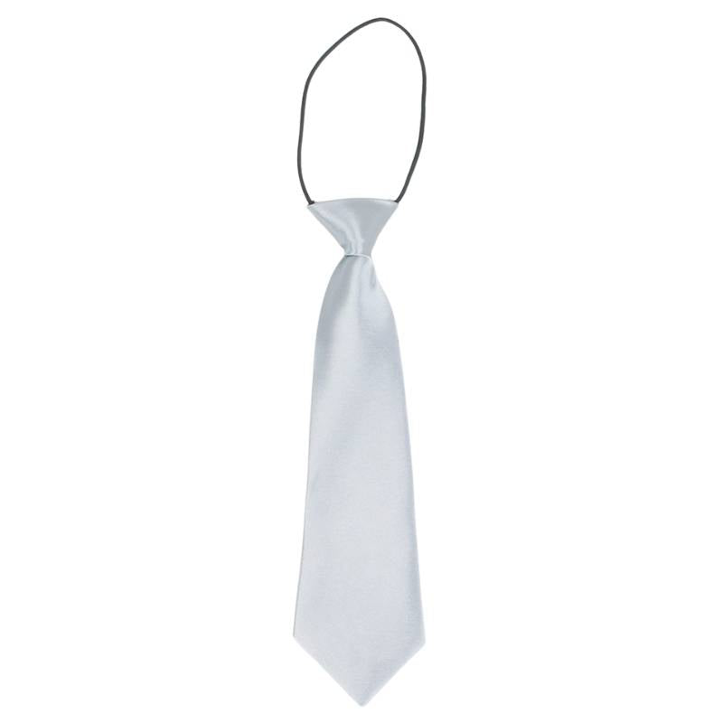 Szary krawat dziecięcy