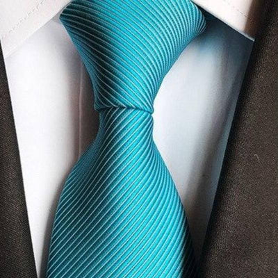 Niebiesko-zielony krawat