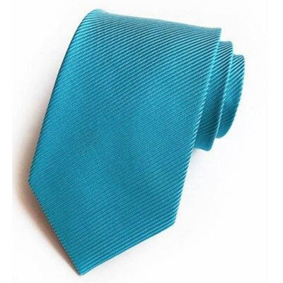 Niebiesko-zielony krawat