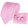 Różowy Jedwabny Krawat