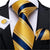 Niebieski I Żółty Krawat